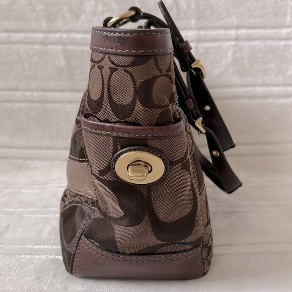 Coach Mosaic Gallery Signature CC Patchwork Shoulder Tote Bag - Picture 5 of 13